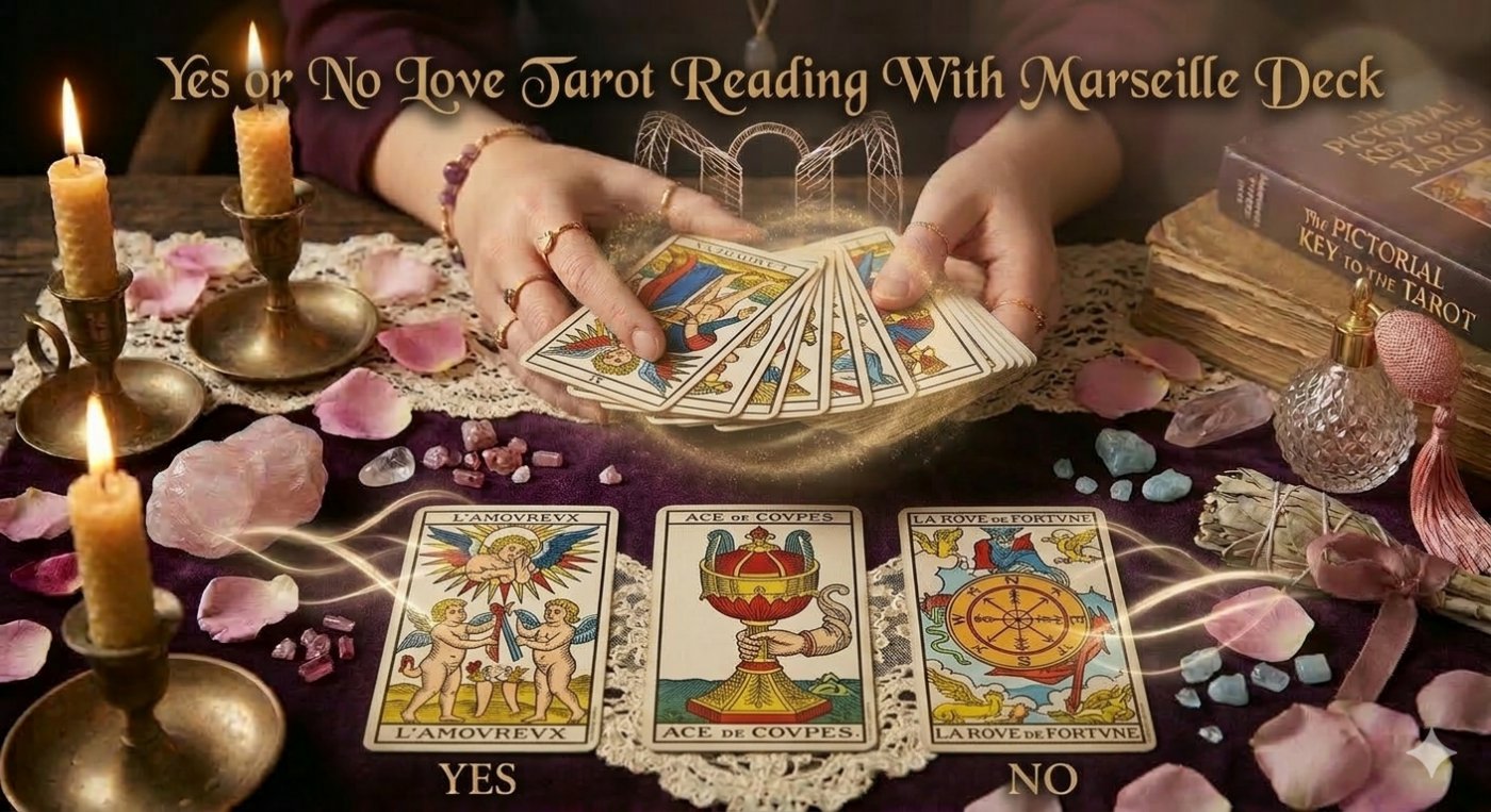 Yes or No Love Tarot Reading With Marseille Deck
