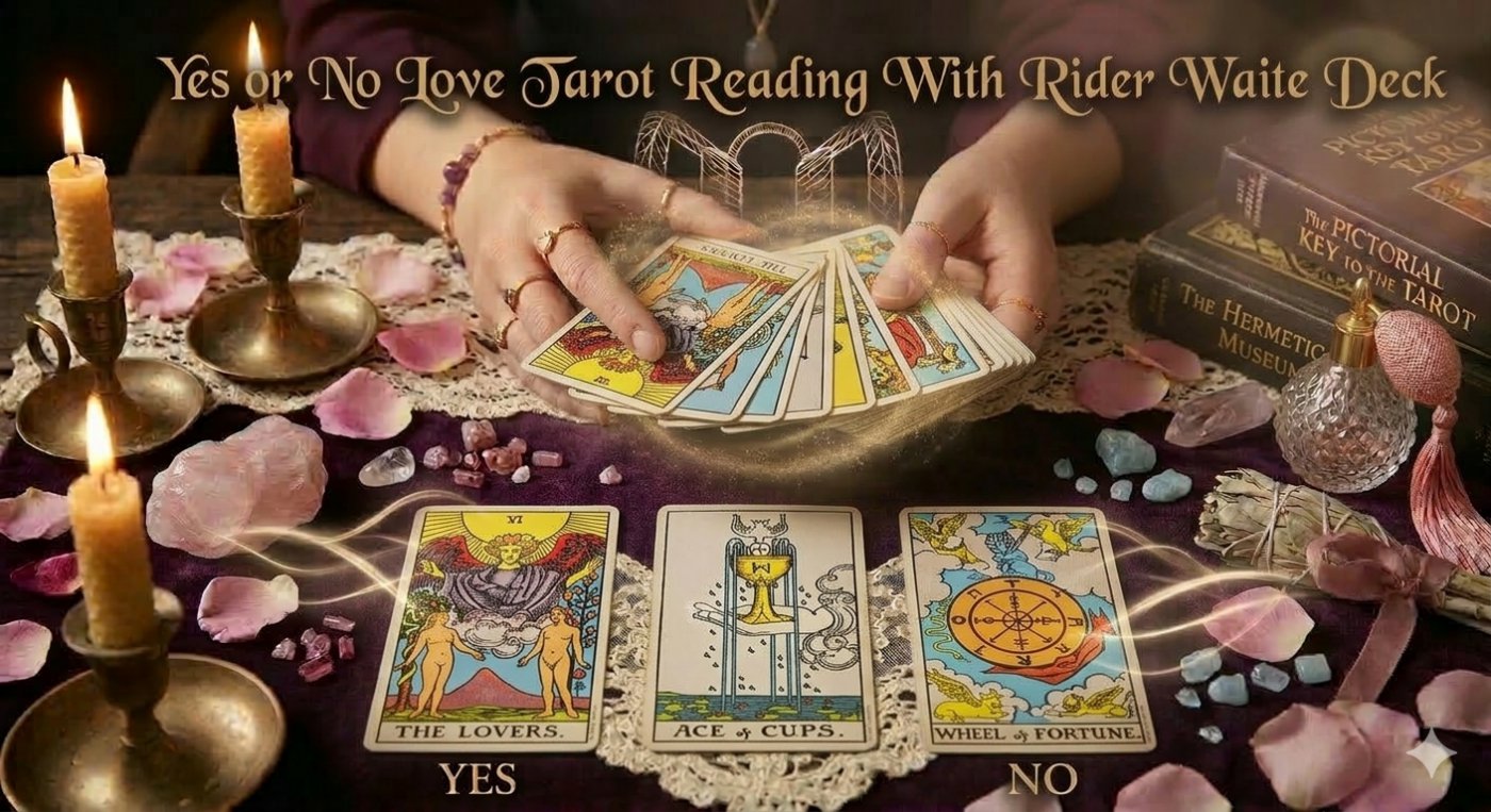 Love Rider Waite Tarot Reading Yes or No