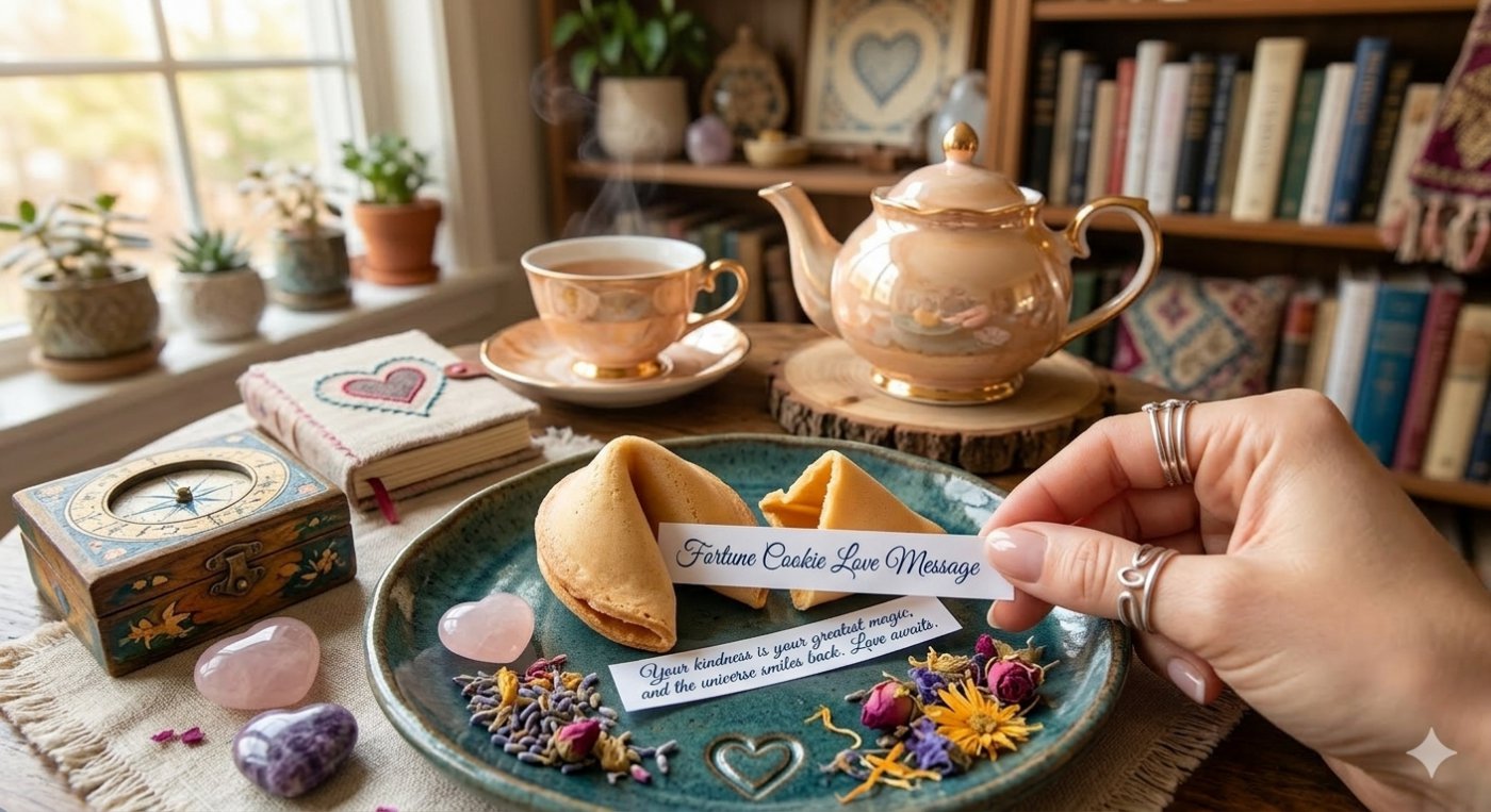 Fortune Cookie Love Message