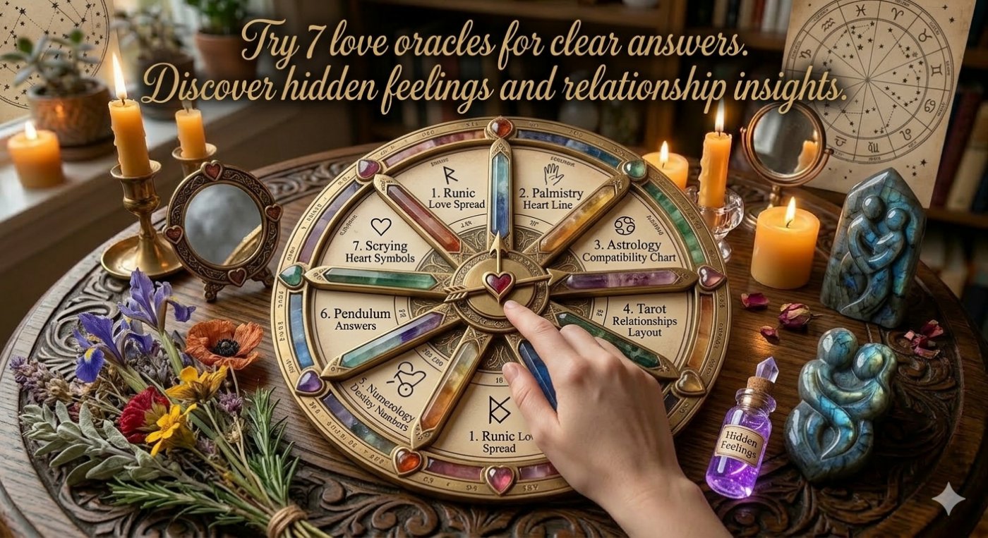 7 Ancient Love Oracles That reveal Hidden Feelings