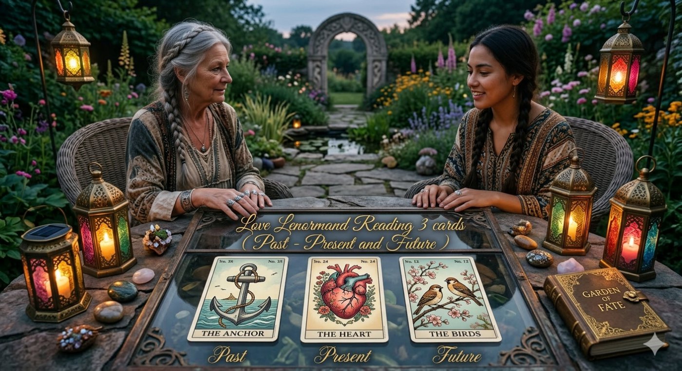 Past, Present, Future Lenormand Love Reading Free