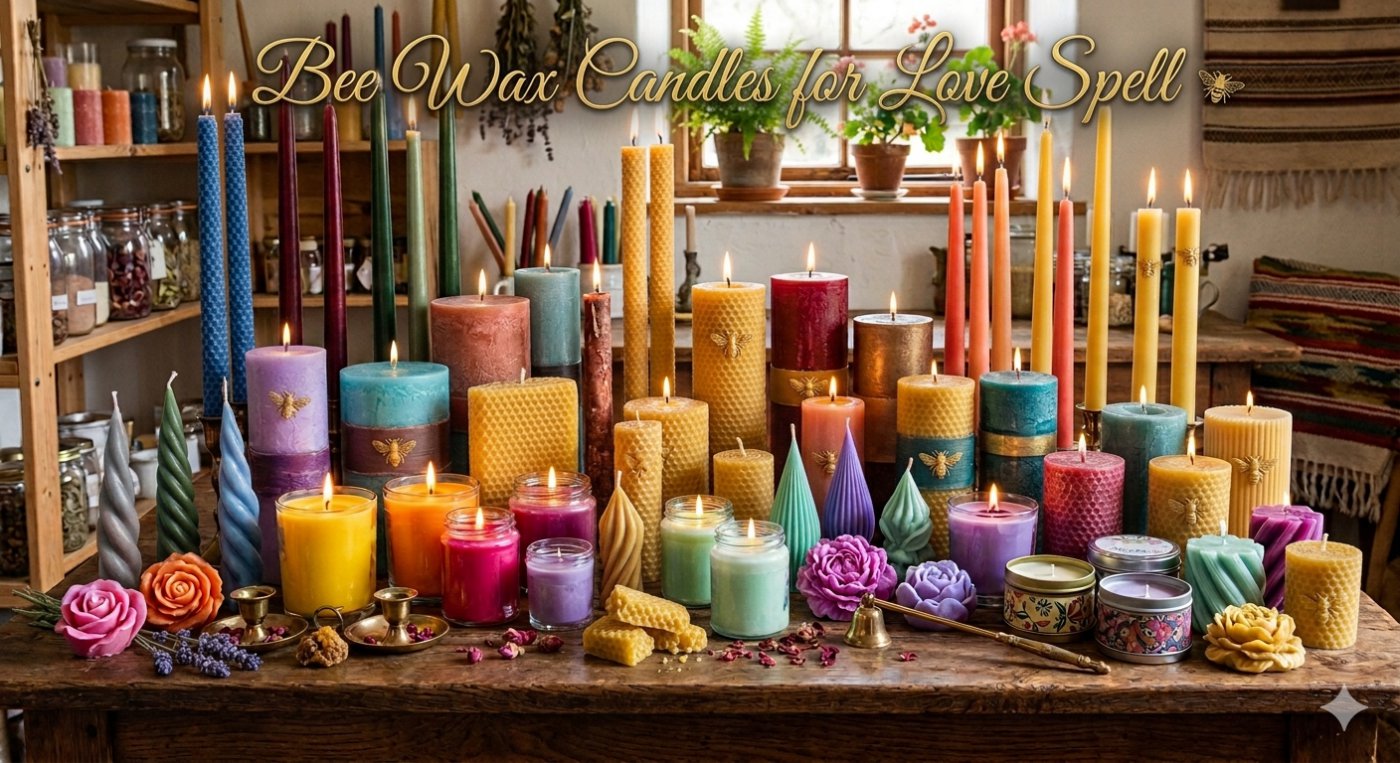 Bee Wax Candles for Love spell