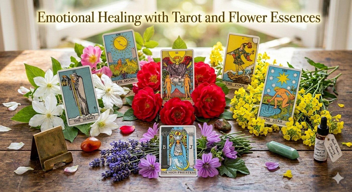 Emotional Healing With Tarot and Flowers Essences