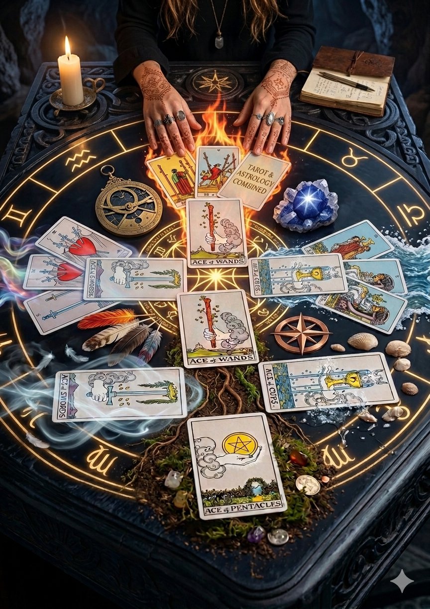 Tarot & Astrology Combined