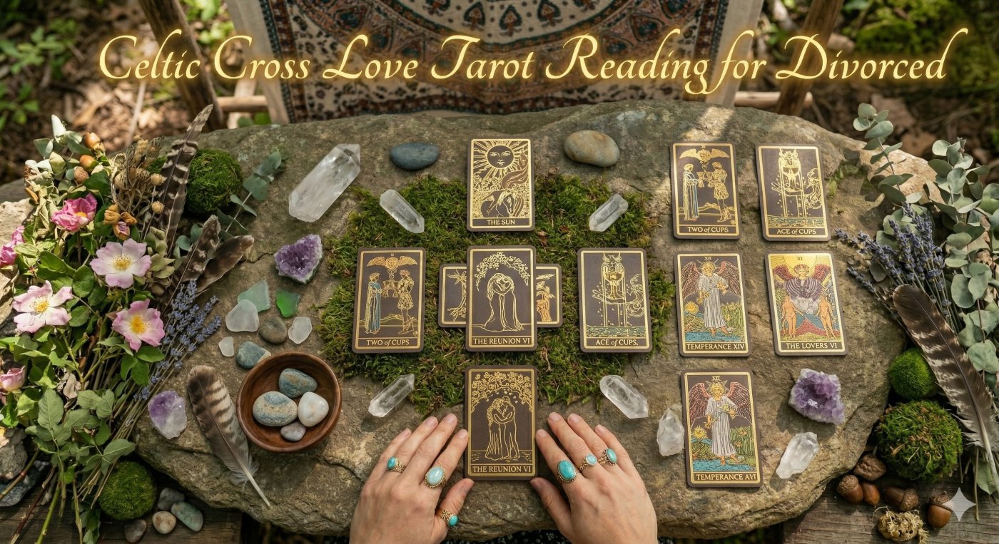 Celtic Cross Love Tarot Reading for Divorced