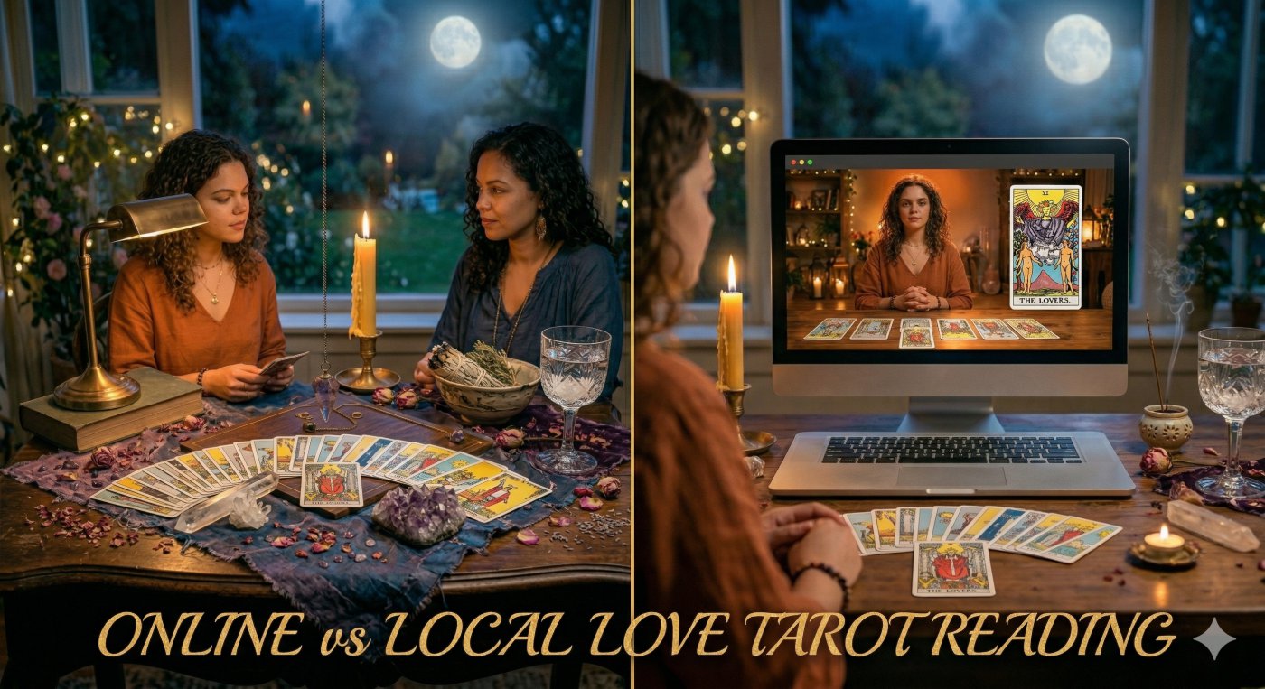 online Vs Local Love Tarot Reading