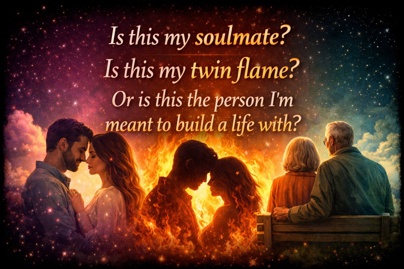 Is this my soulmate? Is this my twin flame? Or is this the person Iβm meant to build a life with?