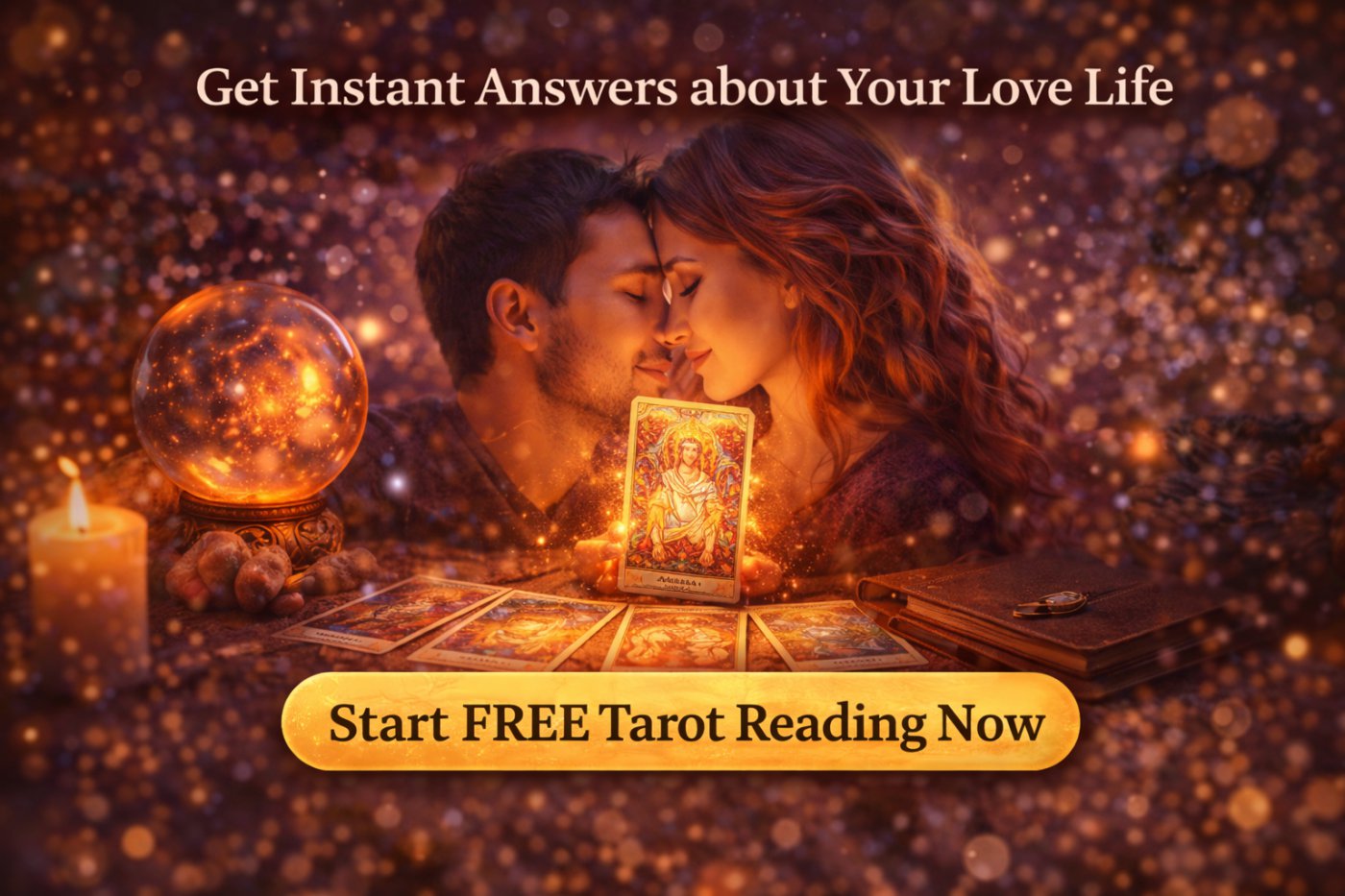 Free love tarot reading online 24/7 – discover soulmate connection, hidden feelings and relationship future with accurate psychic answers