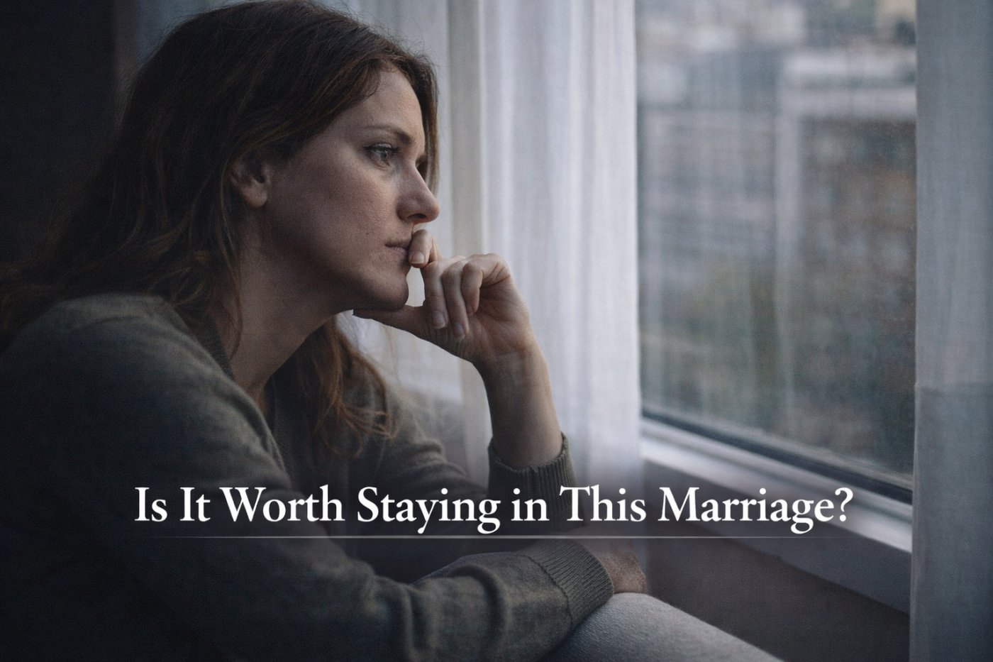 is it worth staying in this marriage tarot reading relationship decision emotional doubt love advice