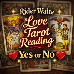 Rider Waite love tarot reading yes or no for relationship answers