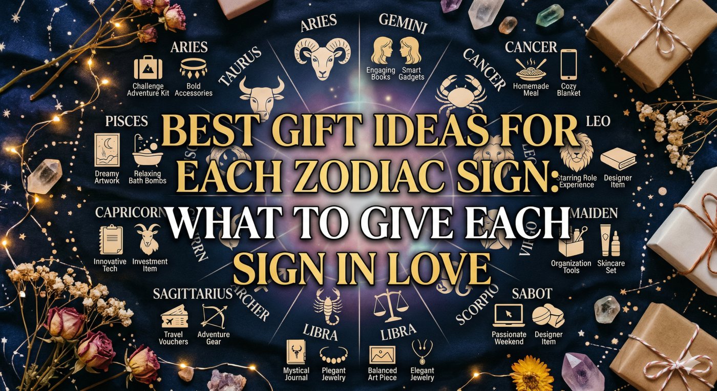 Best Gift Ideas For each Zodiac Sign