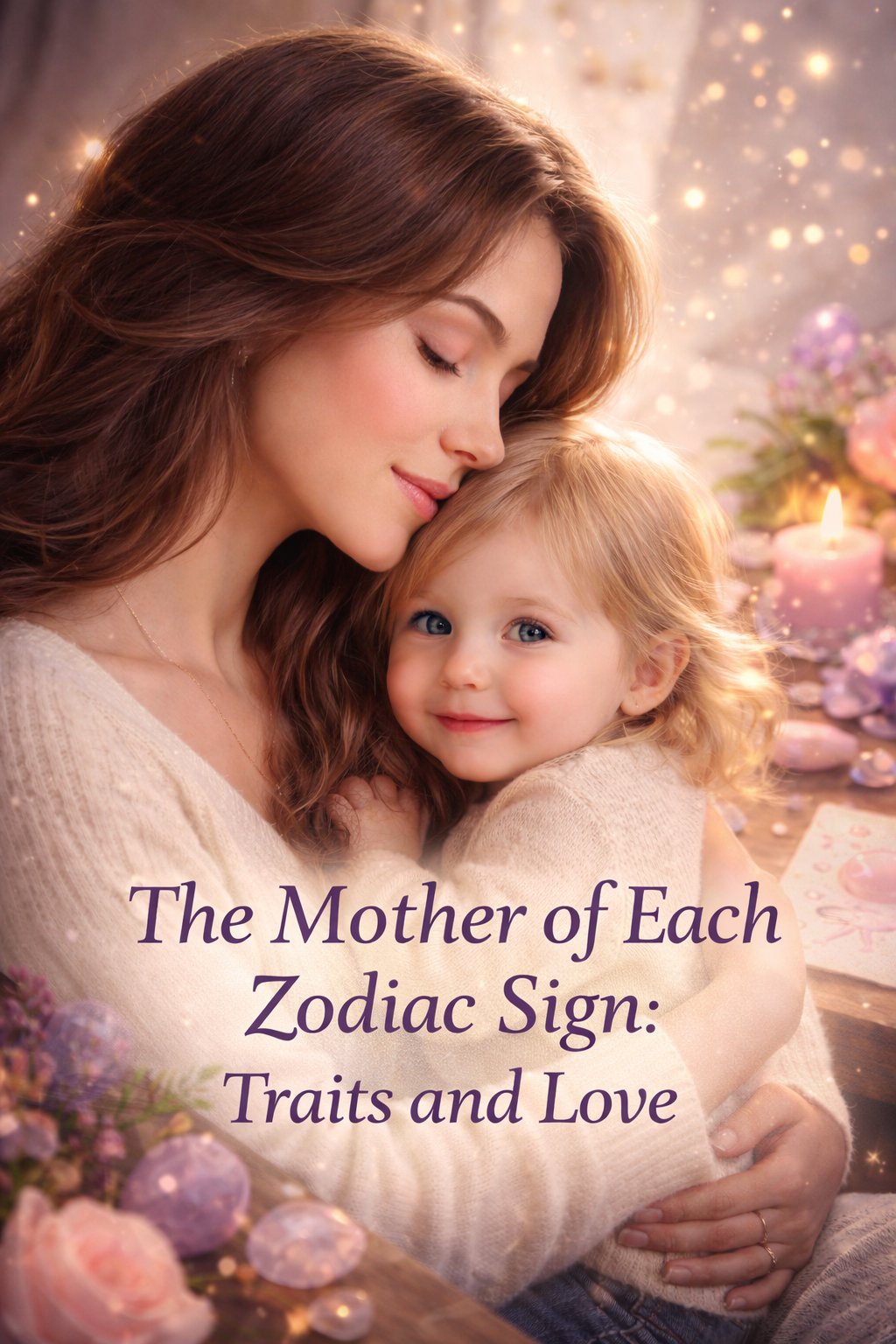 mother and child love connection representing zodiac motherhood traits and emotional bond