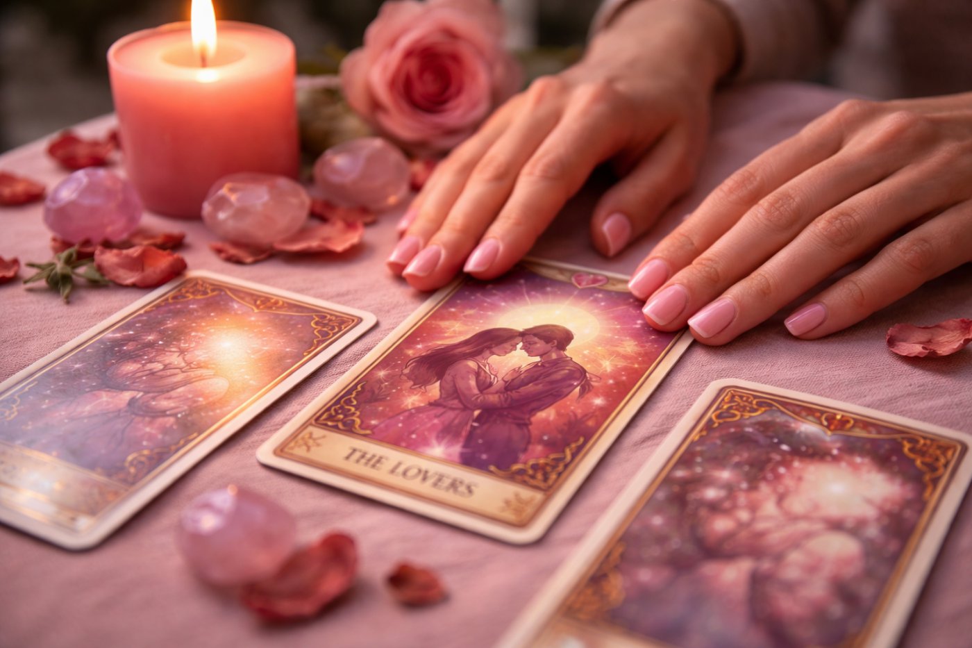 Your answer in love is closer than you think 💖 Discover it with a tarot reading