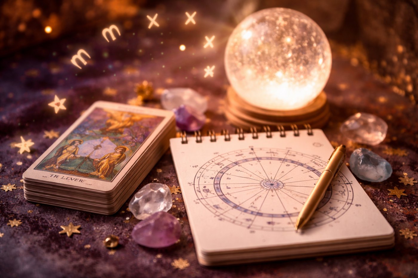 psychic love tarot reading with astrology birth chart and tarot cards for love guidance and relationship answers online