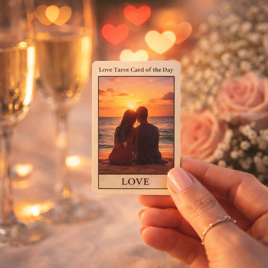 free love tarot card of the day reading with romantic tarot card, soulmate connection, love prediction and relationship guidance