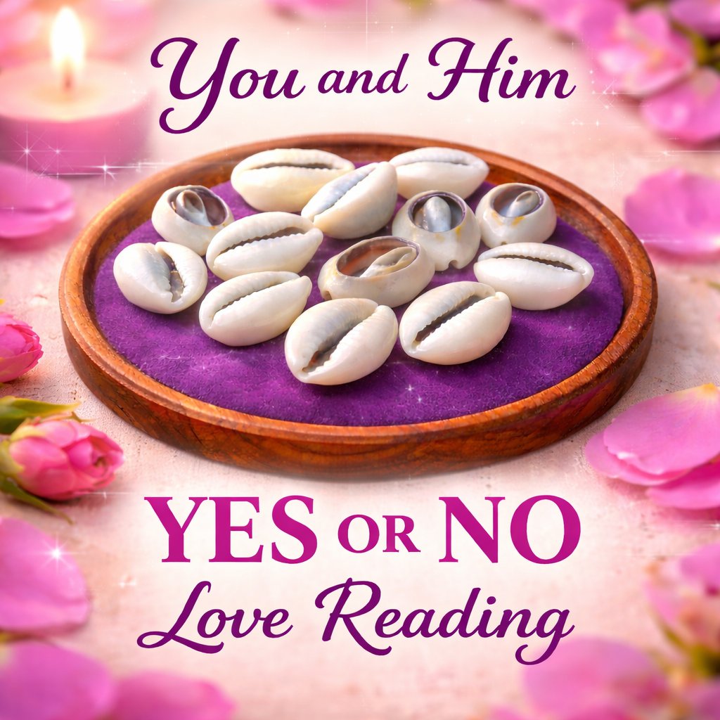 You and Him Yes or No Love Reading – Discover the truth about your relationship and get clear answers to your love questions instantly