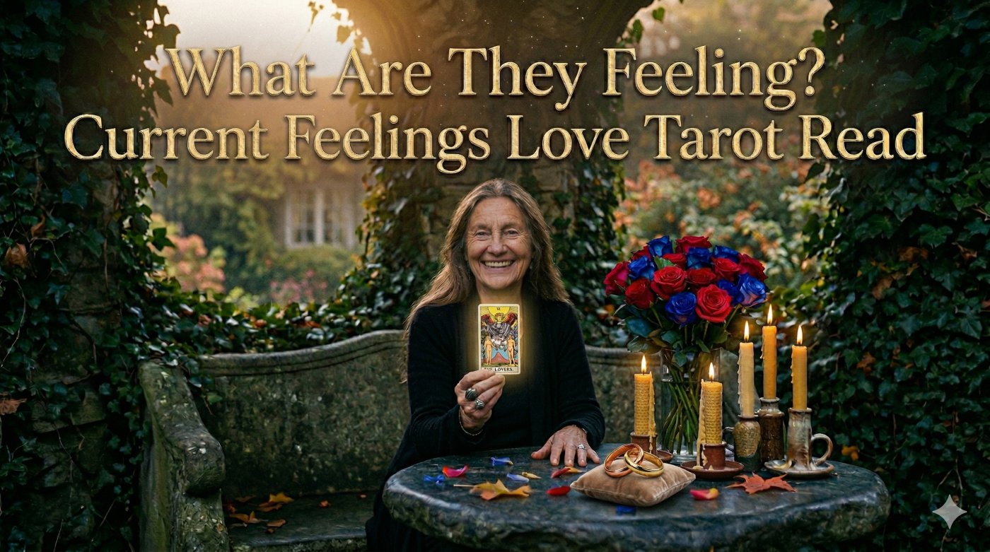 Free Love Tarot Reading: Current Feelings 1-card spread with expert guidance on love and soulmate connections