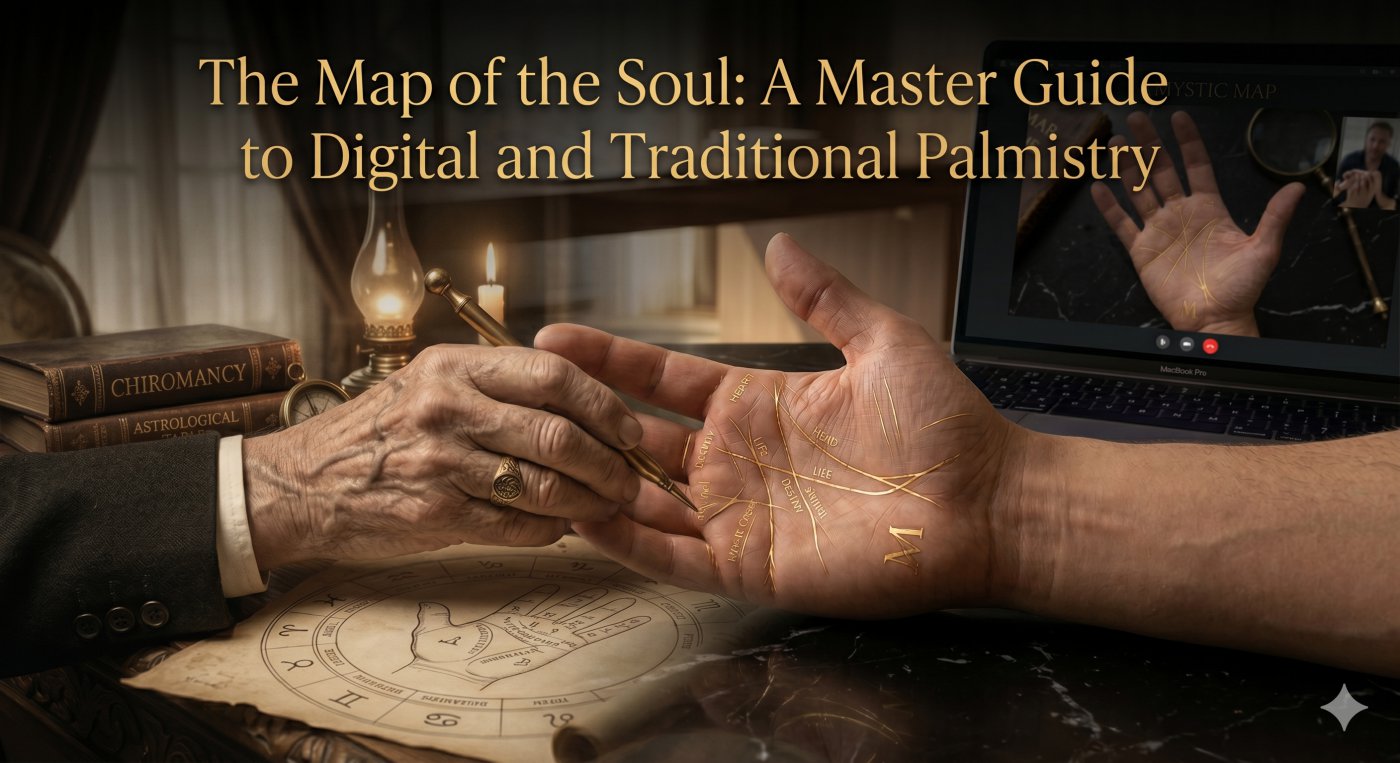 The Mapof the Soul: A Master Guide to digital and Traditional Palmistry