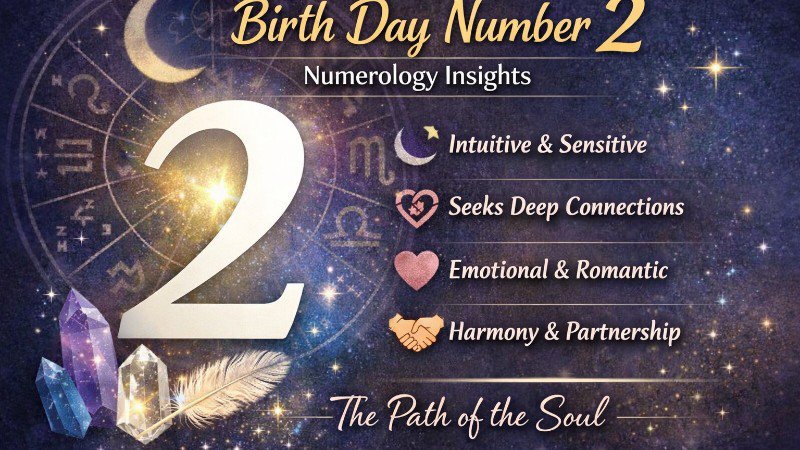 Birth Day Number 2 Meaning in Numerology & Love