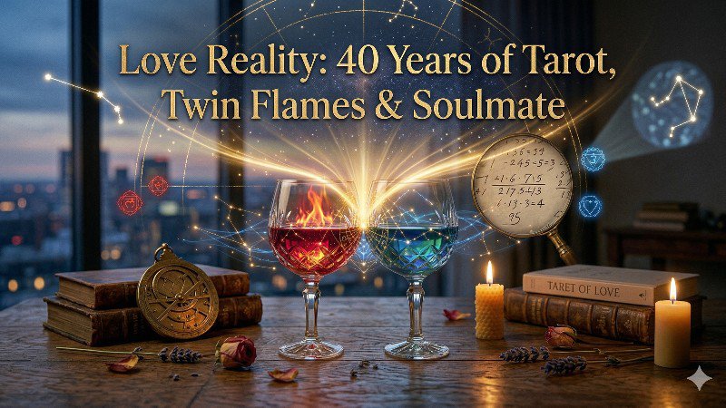 Love Reality: 40 Years of Tarot, Twin Flames & Soulmate