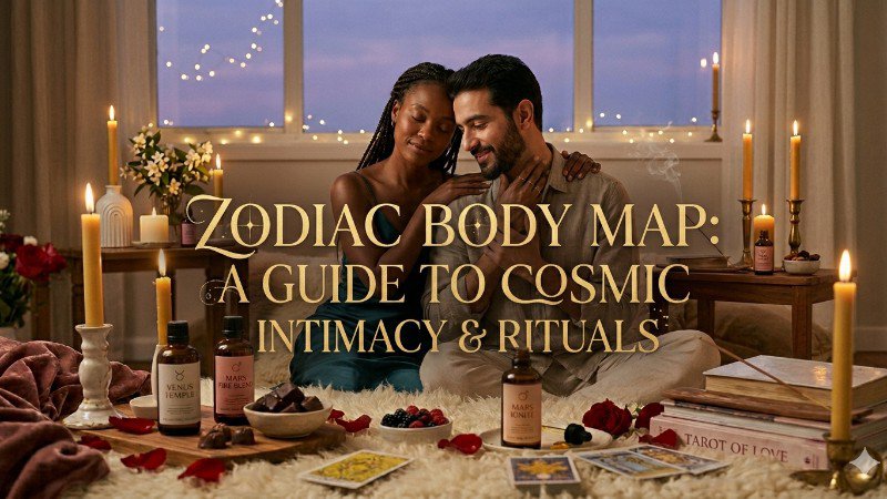 Zodiac Body Map: A Guide to Cosmic Intimacy & Rituals