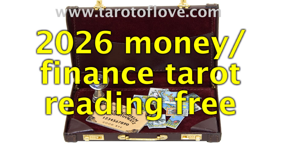 2026 money / finance tarot reading