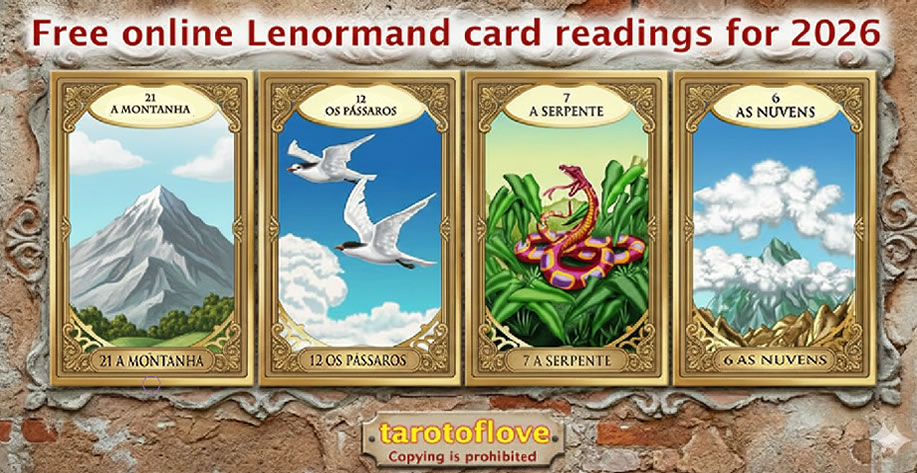 Free online Lenormand card readings for 2026