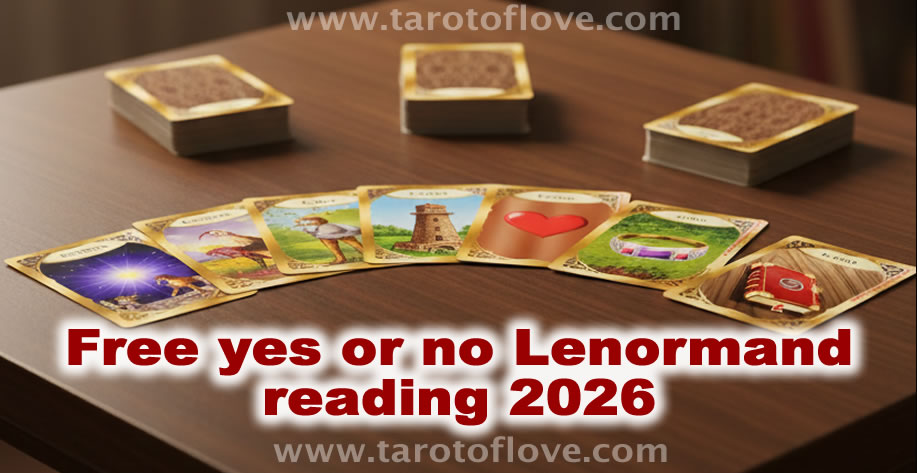 Free yes or no Lenormand reading 2026