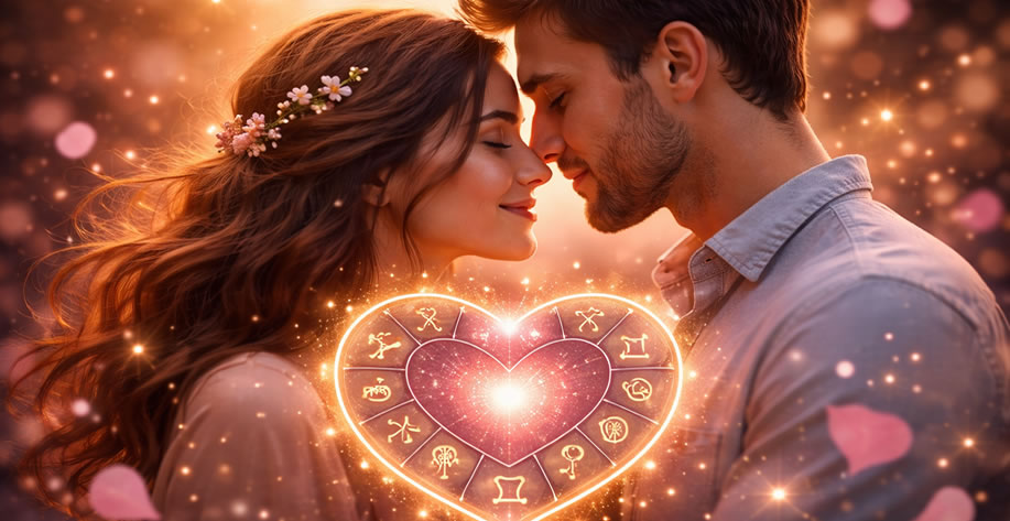 free zodiac love compatibility calculator with couple in love, soulmate match test and astrology relationship compatibility reading